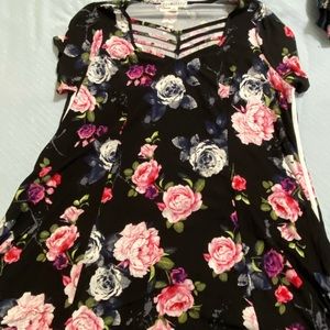 Floral T-Shirt Dress